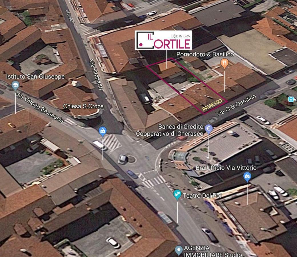 Il Cortile Bed and Breakfast Bra Buitenkant foto